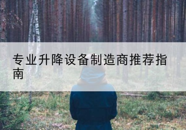 大方电动剪叉升降平台厂家-专业升降设备制造商推荐指南